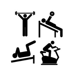 Entrenar para un deporte  (en clubes deportivos o de manera independiente)